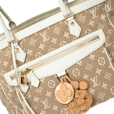 Louis Vuitton White Monogram Limited Edition Sabbia Cabas GM 